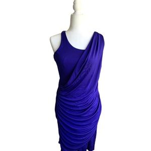 Nicole Miller Ruched Cocktail Dress
